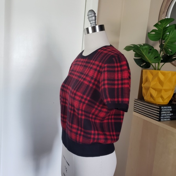 Ralph Lauren Plaid Luxury Wool Sweater Size XL NEW! - Picture 3 of 13